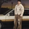 American Distressed & Ripped Wide Leg Jeans | Men's Floor-Length Straight Pants