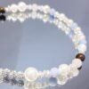 Natural Stone Pearl Men's Necklace | Handmade Collarbone Chain V2  40-45CM